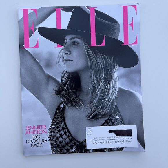 Elle January 2019 Magazine Jennifer Aniston No Looking Back - Picture 1 of 6